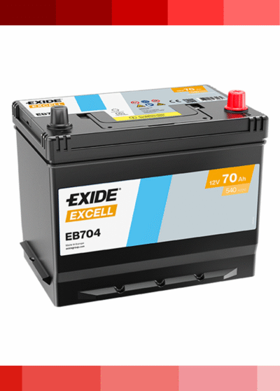 Batterie EXIDE EB704 – Énergie Endurante